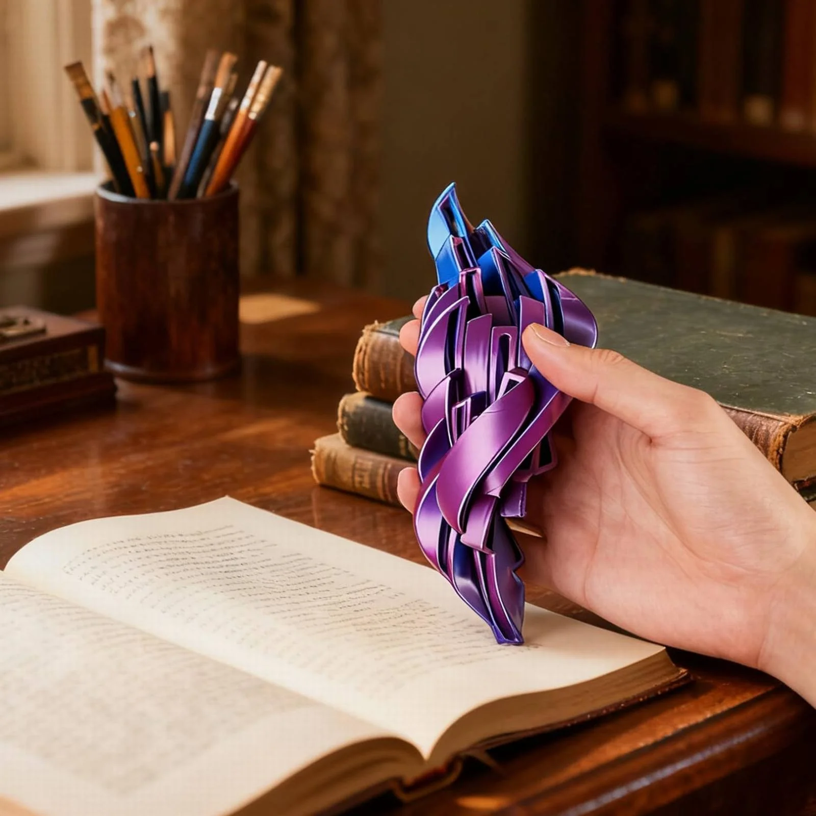 3D Printing Toy Liquid Sensory Stress Sphere — A Premium Twistable Fidget for Instant Calm & Focus - Image 2