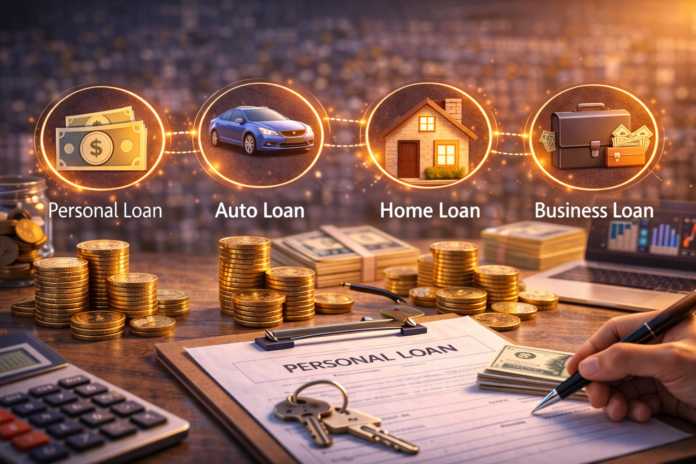 different type of loan