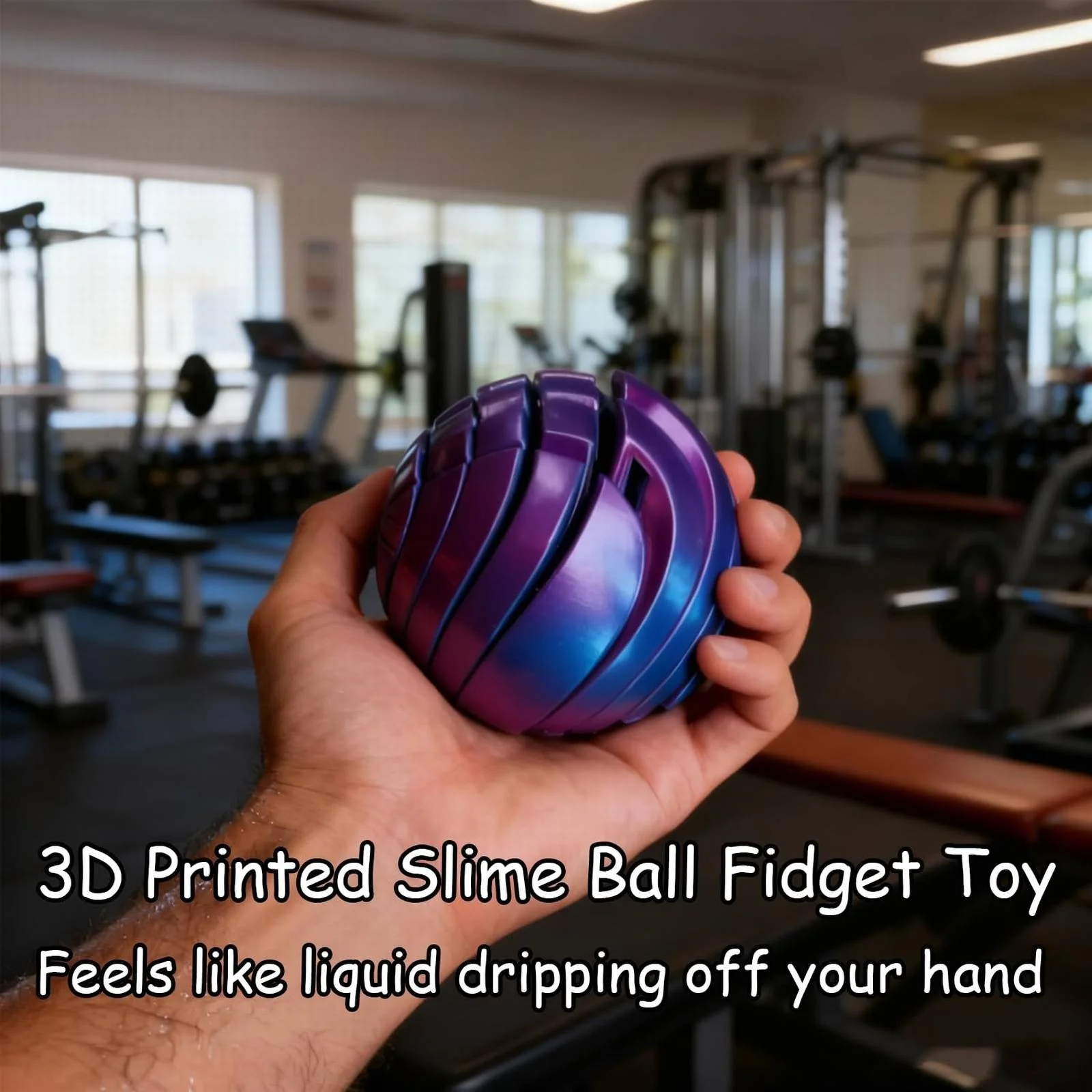 3D Printing Toy Liquid Sensory Stress Sphere — A Premium Twistable Fidget for Instant Calm & Focus - Image 7