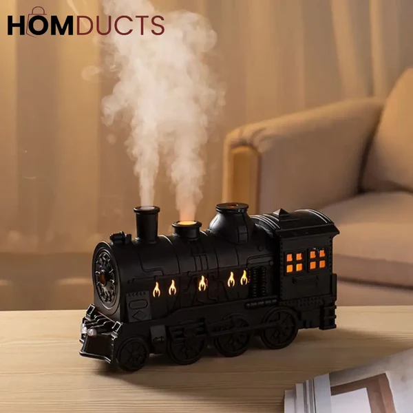 Retro Train Air Humidifier With Light - Image 10